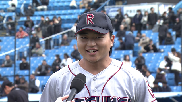 ６回無失点＆決勝打の立命館大髙橋