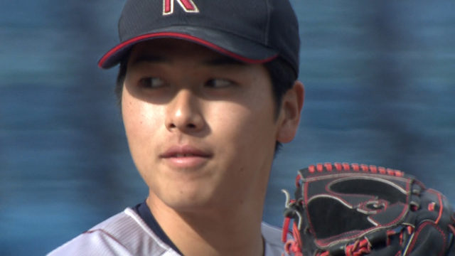 立命館大は同点のピンチでエース有馬がマウンドへ