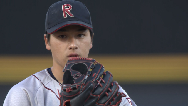 ロングリリーフの有馬が明治大中軸を手玉