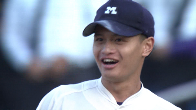 有馬の先頭出塁から立命館大ビッグチャンス！