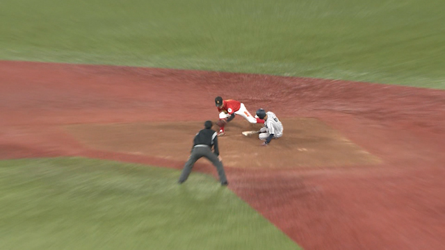 佛教大は代走の切り札牧戸が登場