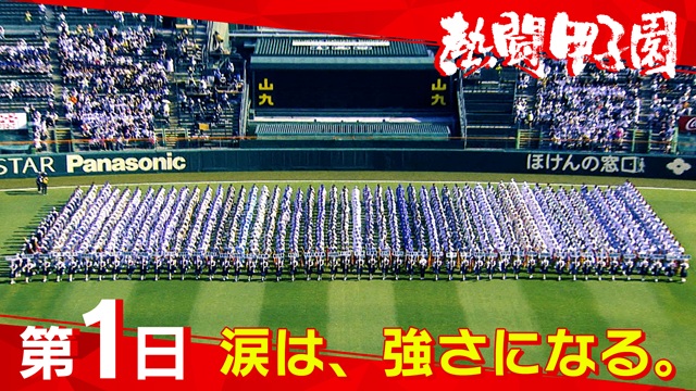 熱闘甲子園（8月5日）第１日　涙は、強さになる。