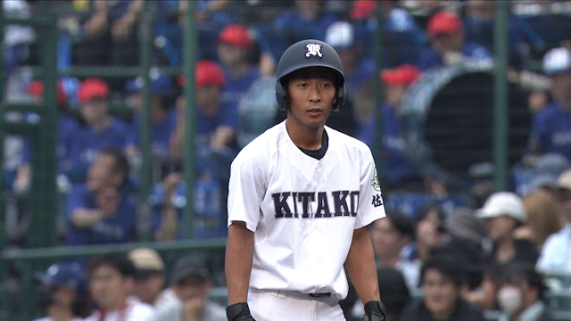 がばい旋風以来の甲子園勝利へ　逆転された直後、５番山口の一打で佐賀北が追いつく【青藍泰斗vs佐賀北】