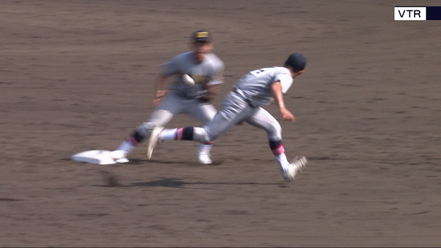 有本＆砂の１年生コンビが瞬く間に併殺完成　仙台育英二遊間の連係に甲子園どよめく 【仙台育英vs開星】