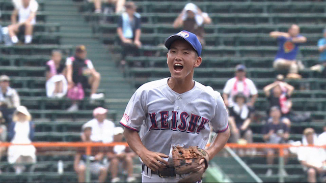 明秀日立エース中岡を守り立てる二遊間の守備　攻撃に流れを呼び込めるか 【明秀日立vs聖隷クリストファー】