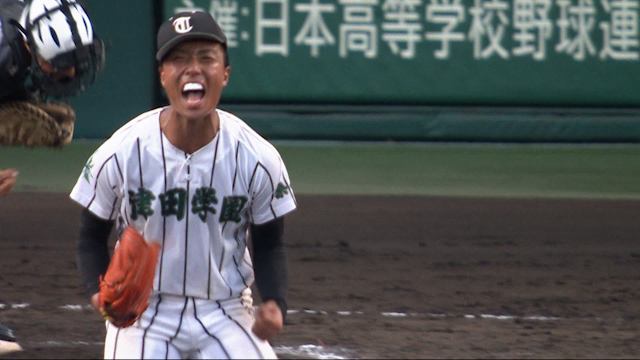 津田学園エース桑山が魂のピッチング！タイブレークで叡明の攻撃をまずゼロに封じる【津田学園vs叡明】