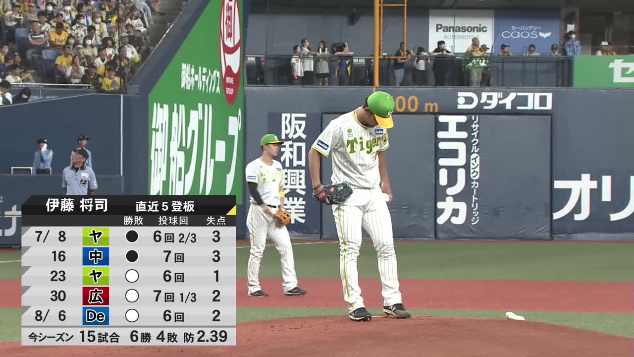 2023年8月13日 阪神タイガースvs.東京ヤクルトスワローズ - プロ野球