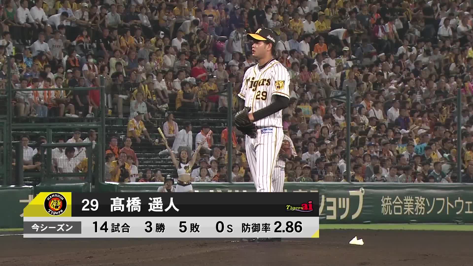 動画 阪神vs巨人 19 08 30 ダイジェスト スポーツナビ 虎テレチャンネル