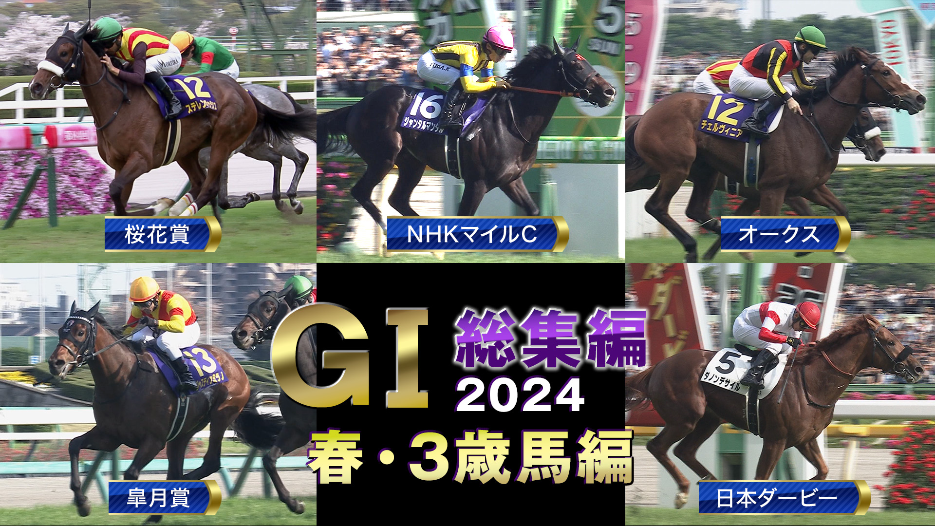 2024 GⅠ総集編～３歳馬編～　 桜花賞～日本ダービー