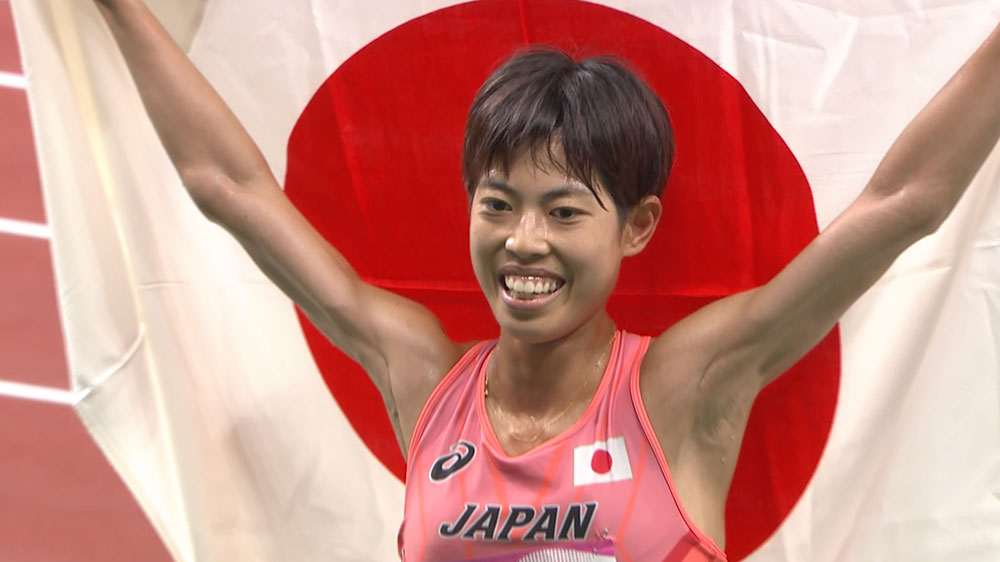 【アジア大会 Highlight 】〈陸上 女子5000ｍ/決勝〉廣中璃梨佳 10000mに続き2つ目の銀メダル