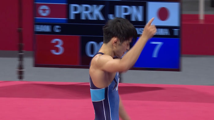 【アジア大会 Highlight 】〈レスリング 男子フリースタイル 57kg級/決勝〉長谷川敏裕 初出場で金メダル獲得