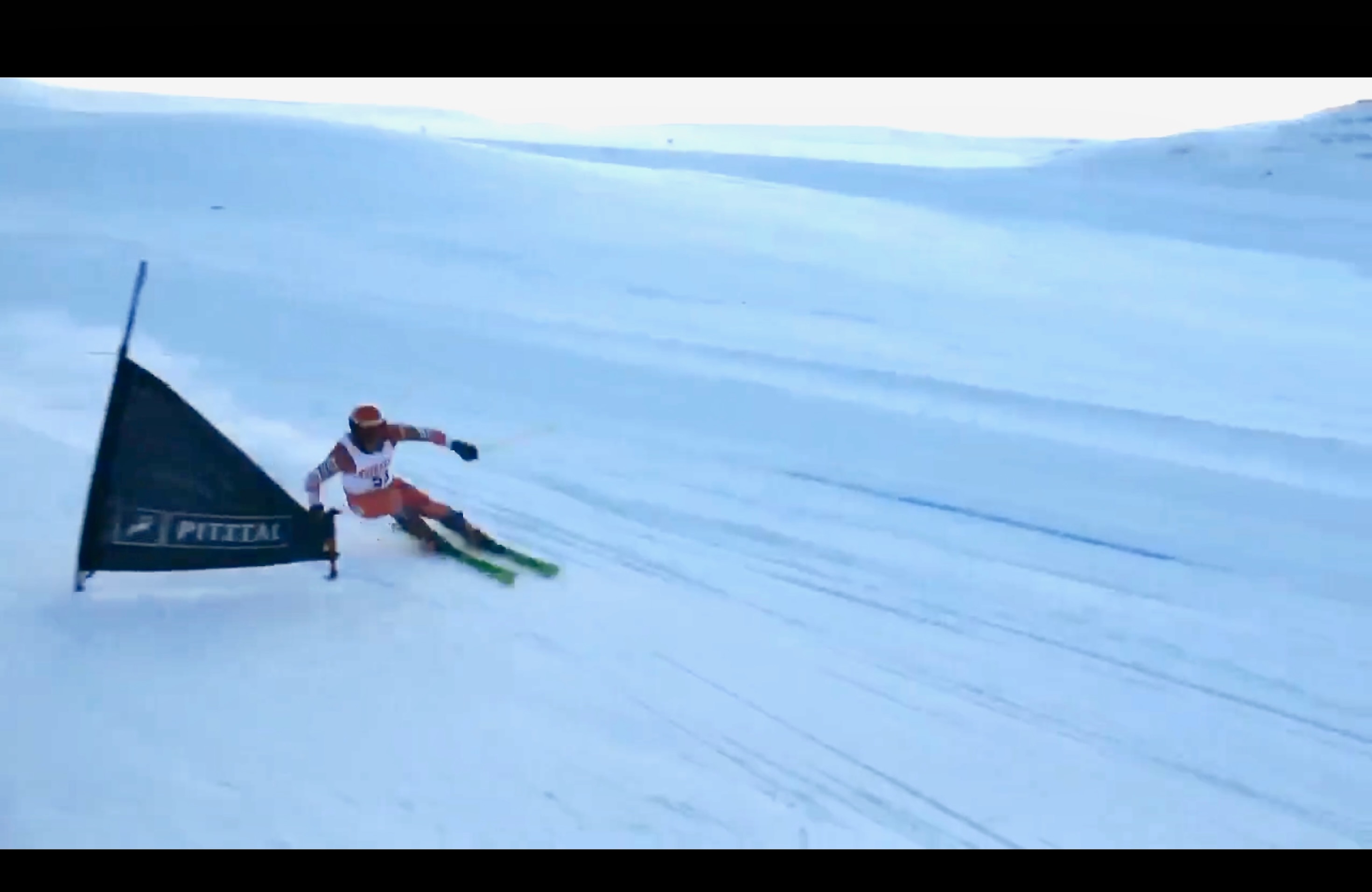 【スキー】大越龍之介選手 スキークロスFISレース（第2戦）予選／オーストリア・ピッツタール