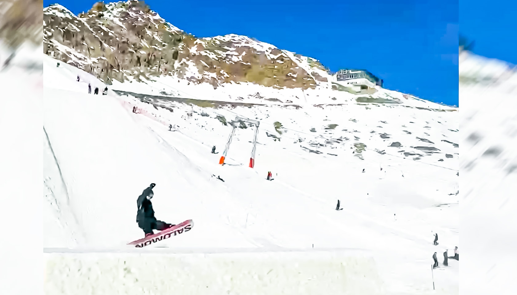 【スノーボード】鈴木萌々選手　オーストリア遠征映像 - ジャンプトレーニング