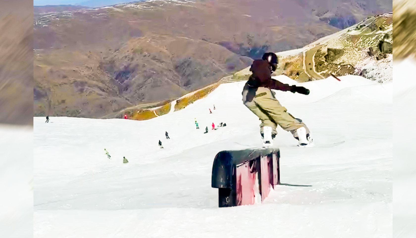 【スノーボード】村瀬由徠選手　ニュージーランド遠征映像その２