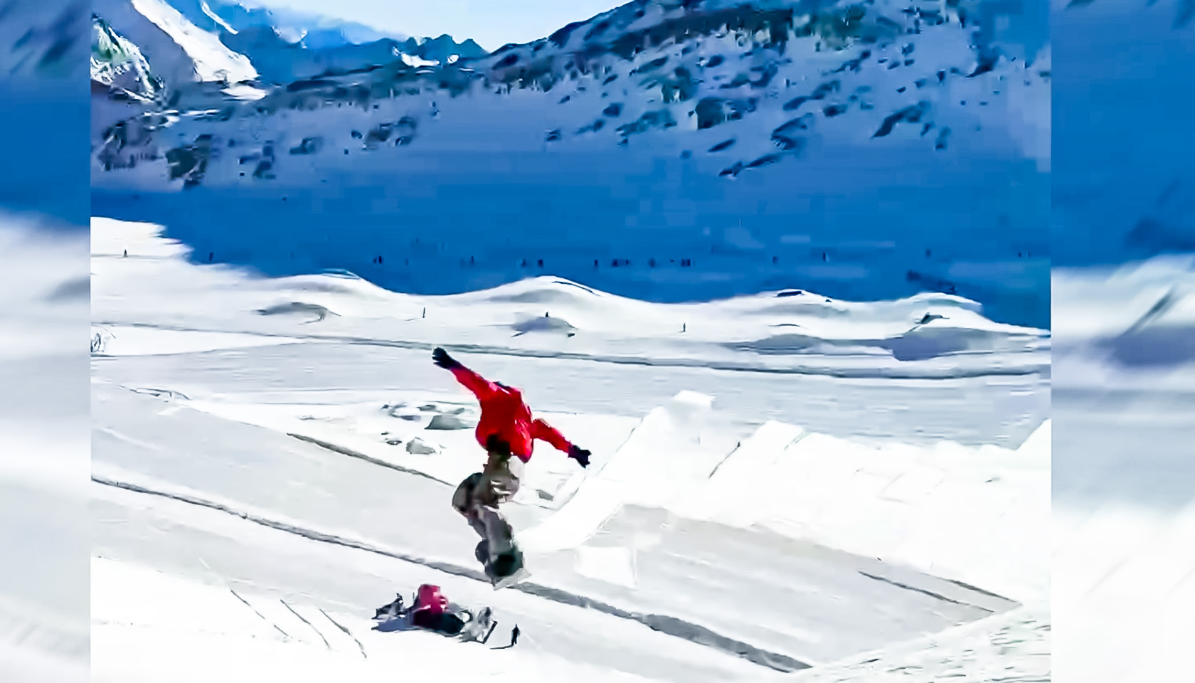 【スノーボード】宮村結斗選手　オーストリア遠征映像 - ジャンプトレーニング