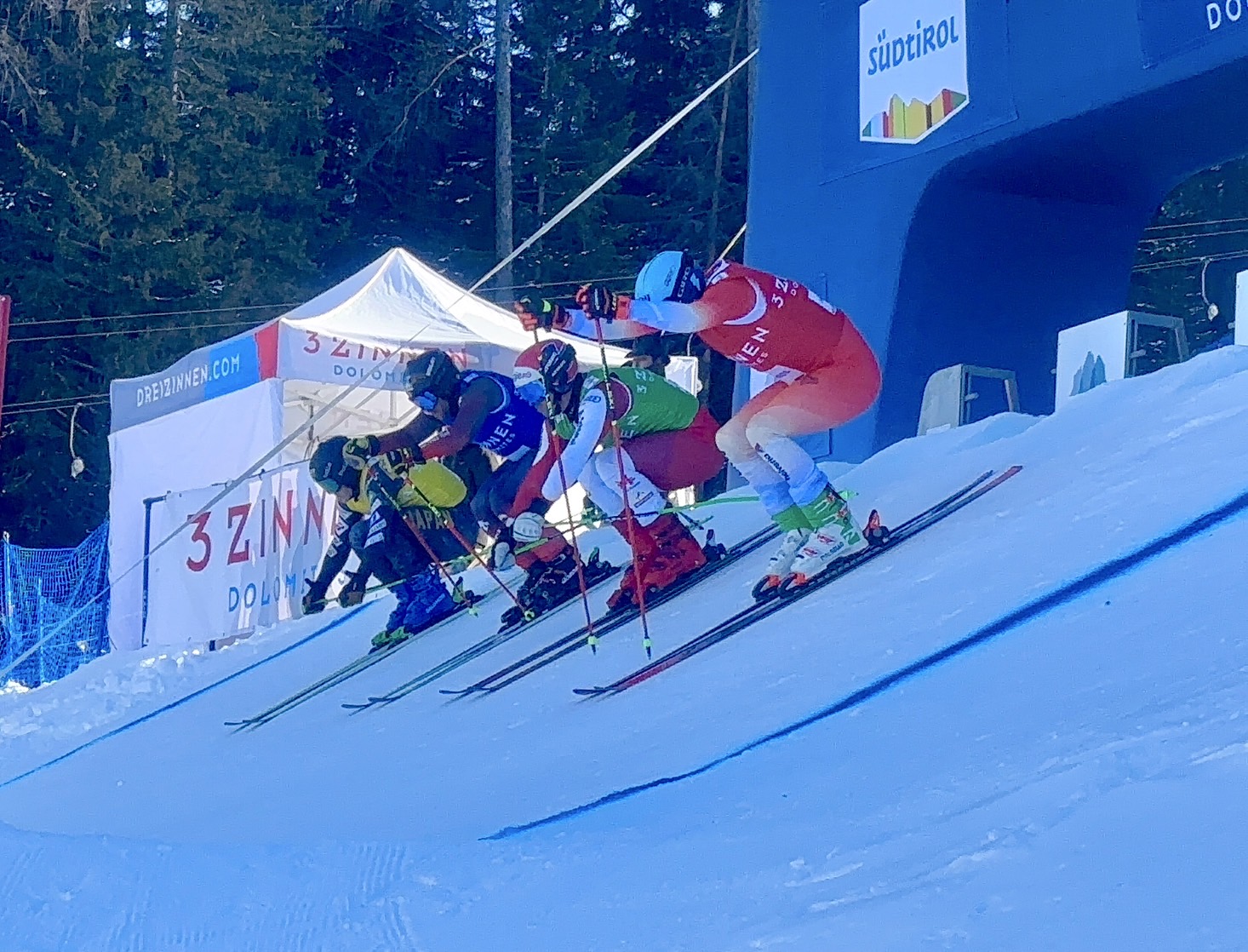 【スキー】古野慧選手の秀逸なスタート！スキークロスFISワールドカップ決勝トーナメント