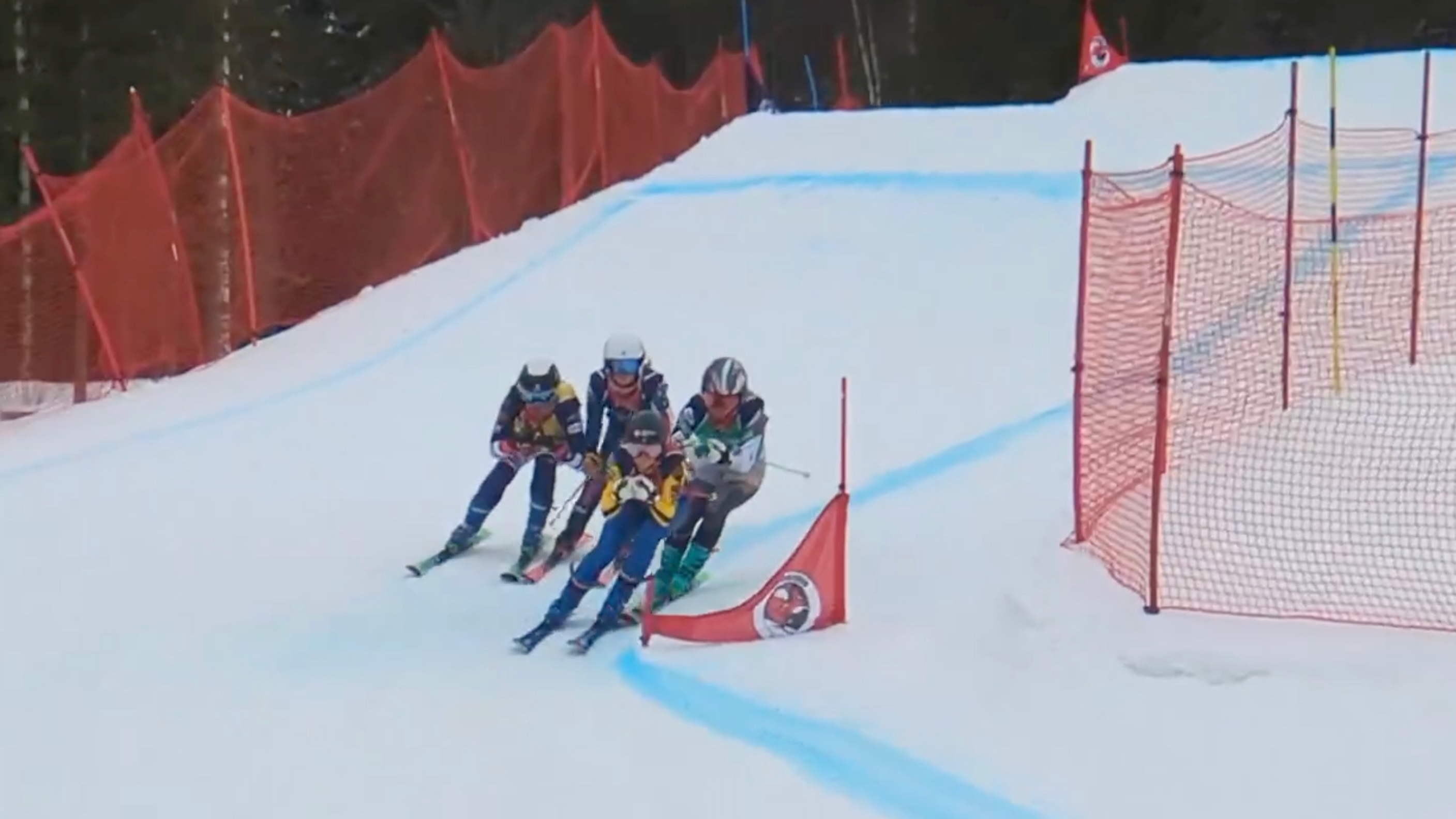 【スキー】中西凜選手　3位獲得！スキークロス　スウェーデン選手権　ガロー／スウェーデン