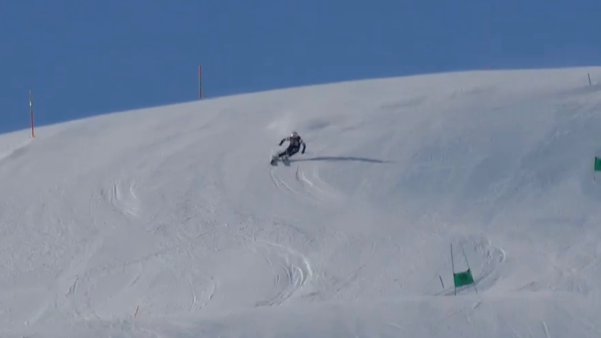 【スキー】小林竜登選手の練習映像_1　スキークロス