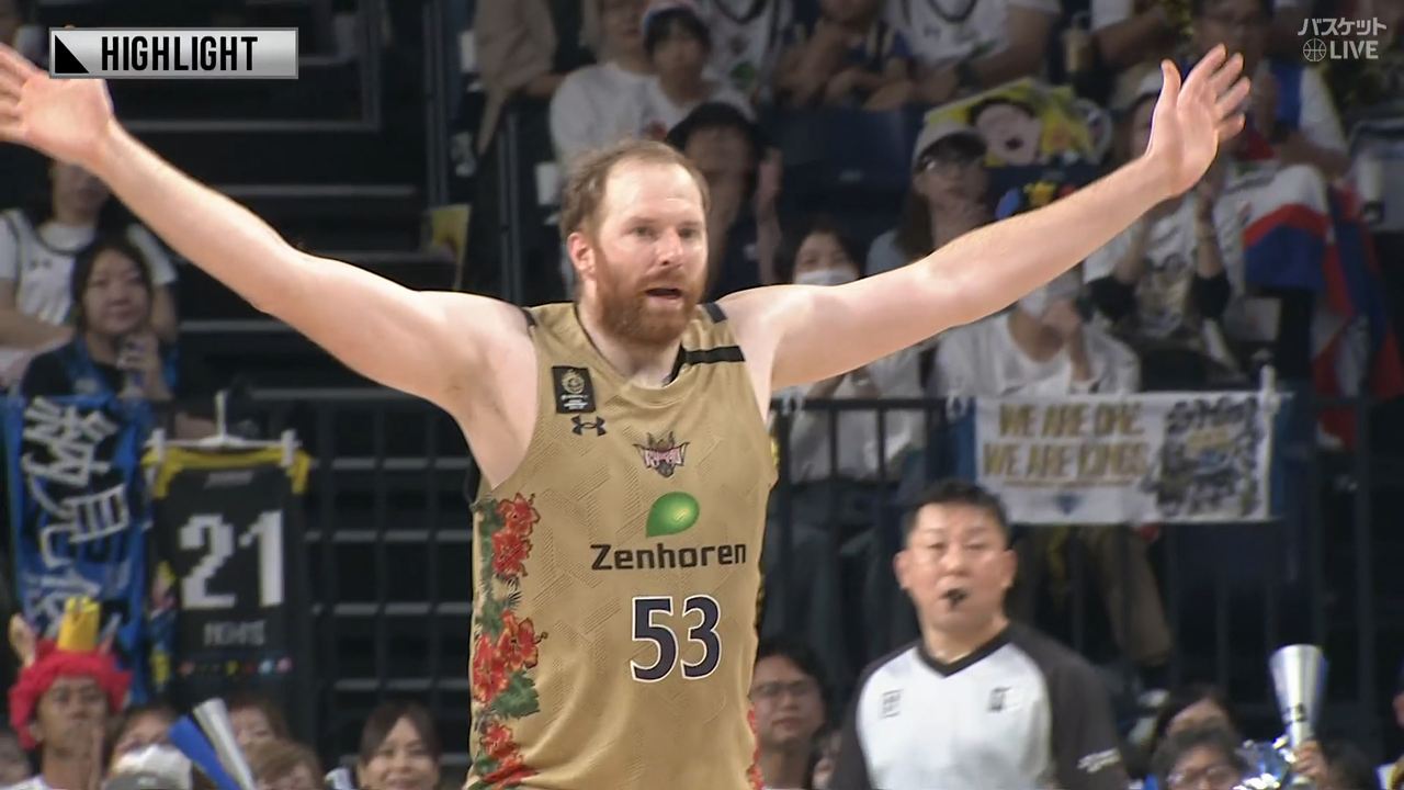 【動画】【ハイライト】【B1CS QF】05/10 琉球 vs 島根 GAME2（BリーグCS 2024-25） - スポーツナビ「B.LEAGUE ハイライト」