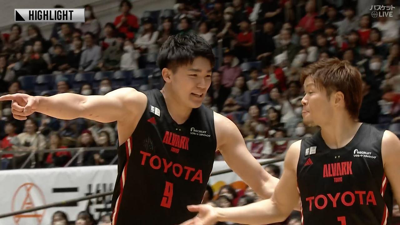 【ハイライト】04/26 A東京 vs 川崎（24-25 B1第35節）