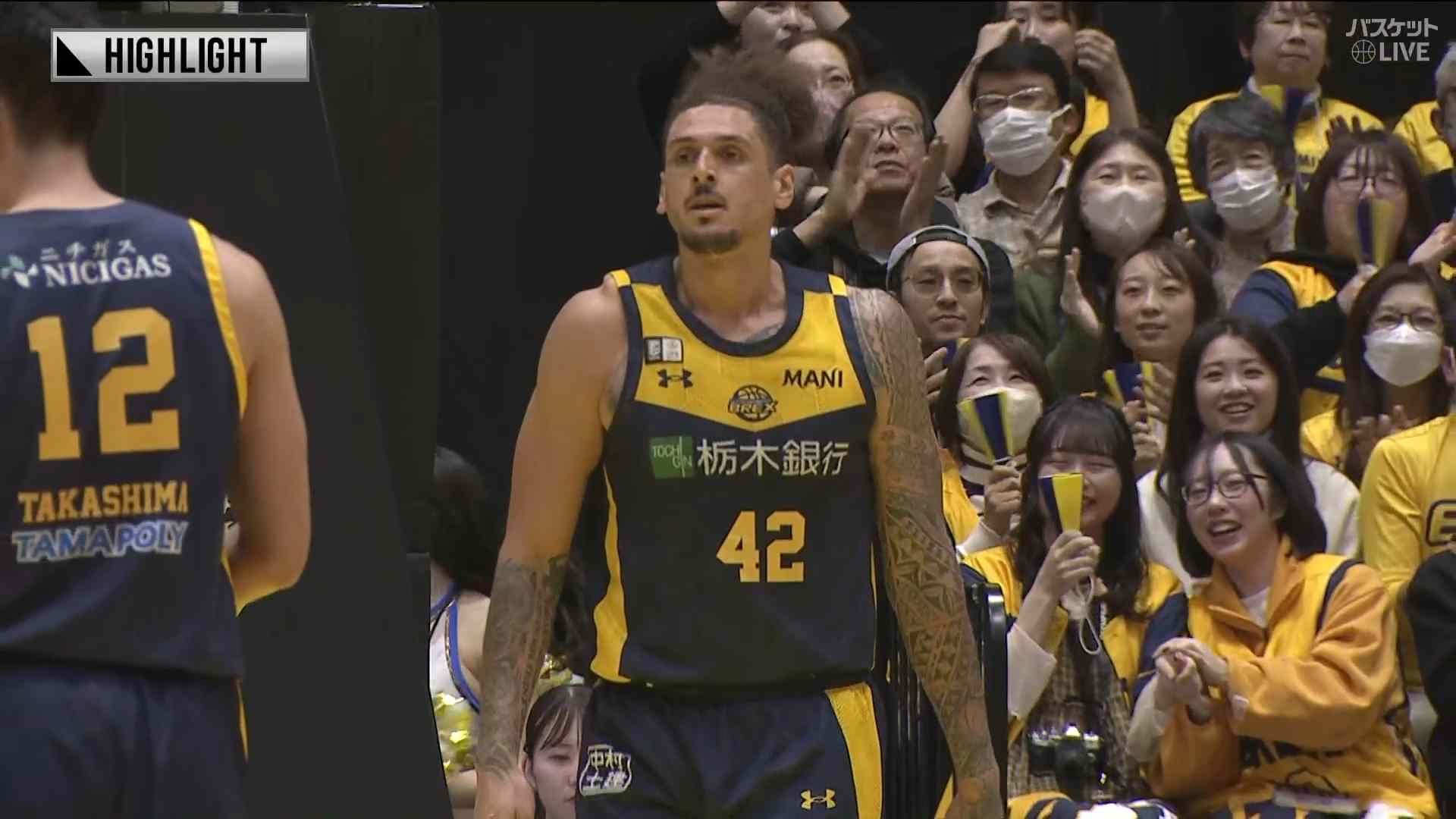 【ハイライト】12/14 宇都宮 vs 大阪（24-25 B1第12節）