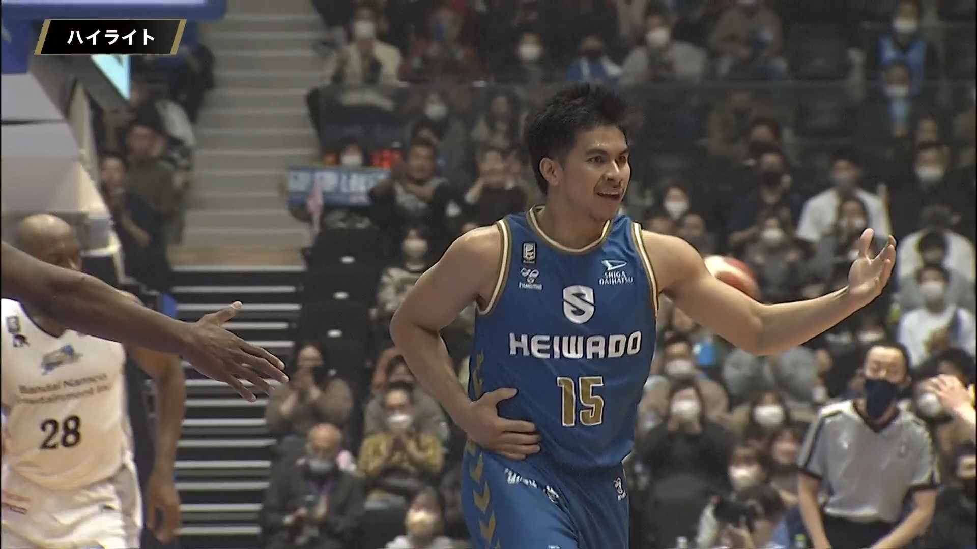 【ハイライト】01/22 滋賀 vs 島根（22-23 B1第19節）