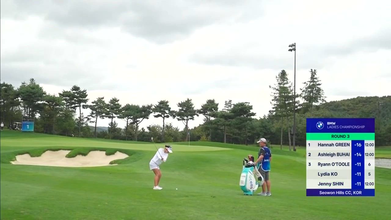 「BMW女子選手権」3日目のハイライト