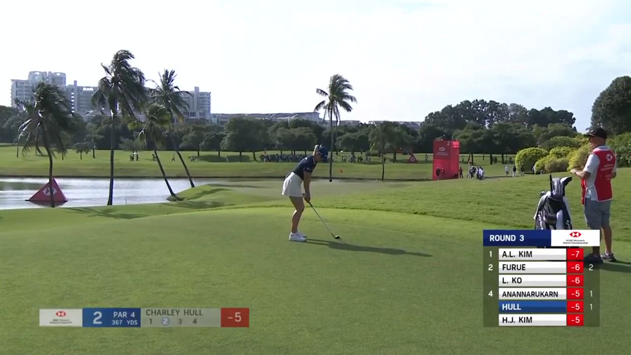 「HSBC女子世界選手権」3日目のハイライト