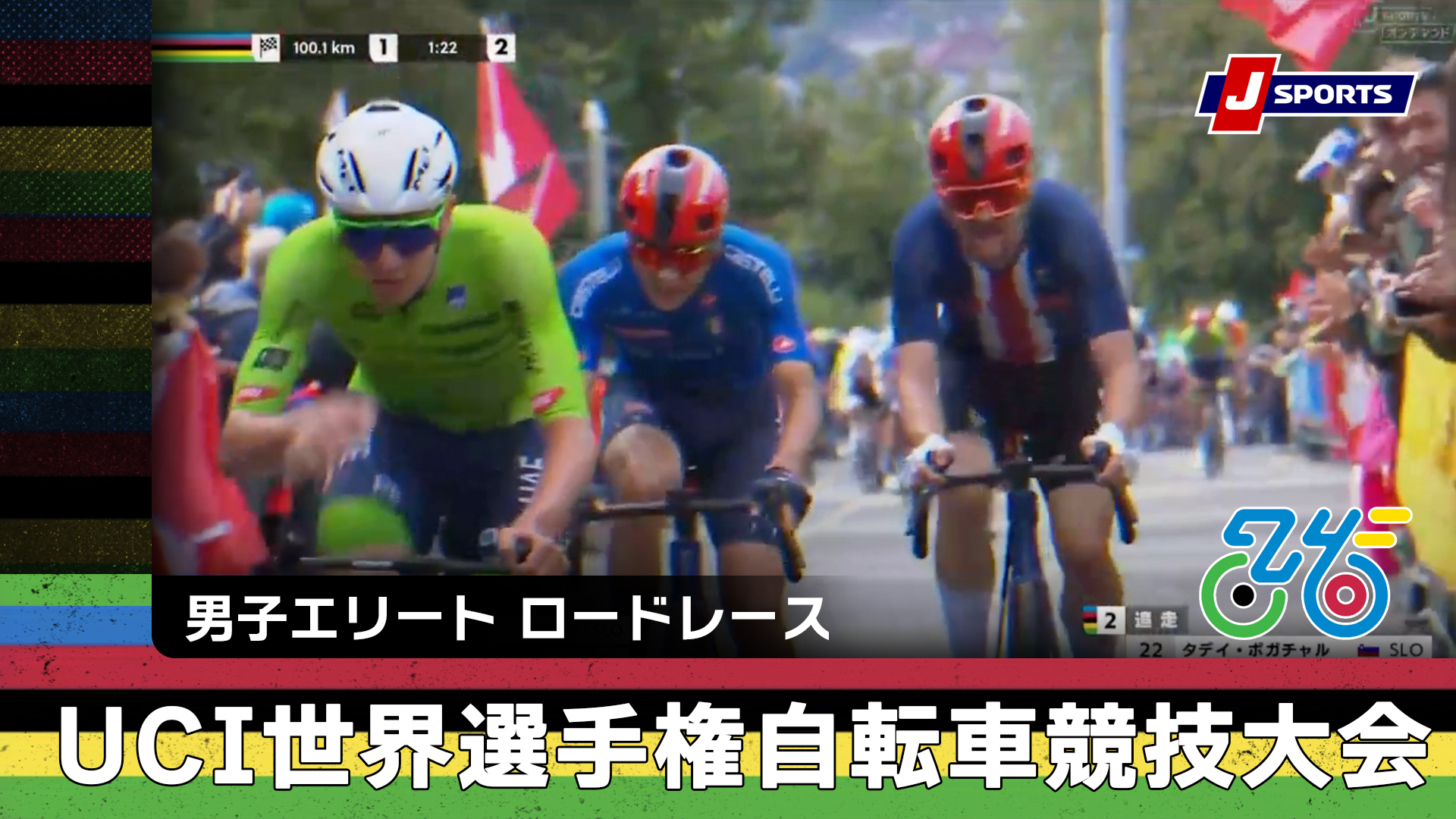 【ハイライト】UCI世界選手権大会 男子エリート ロードレース｜Cycle*2024 #cycle #oneday_cycle