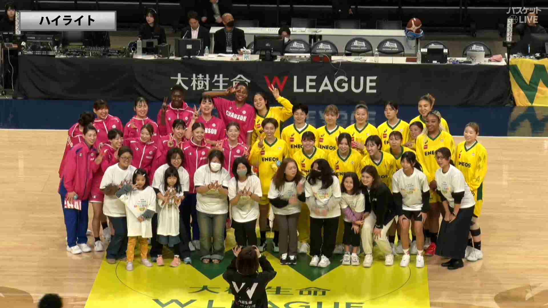 【ハイライト】1/11 ENEOS vs シャンソン（大樹生命 Wリーグ 2024-25 第9週）