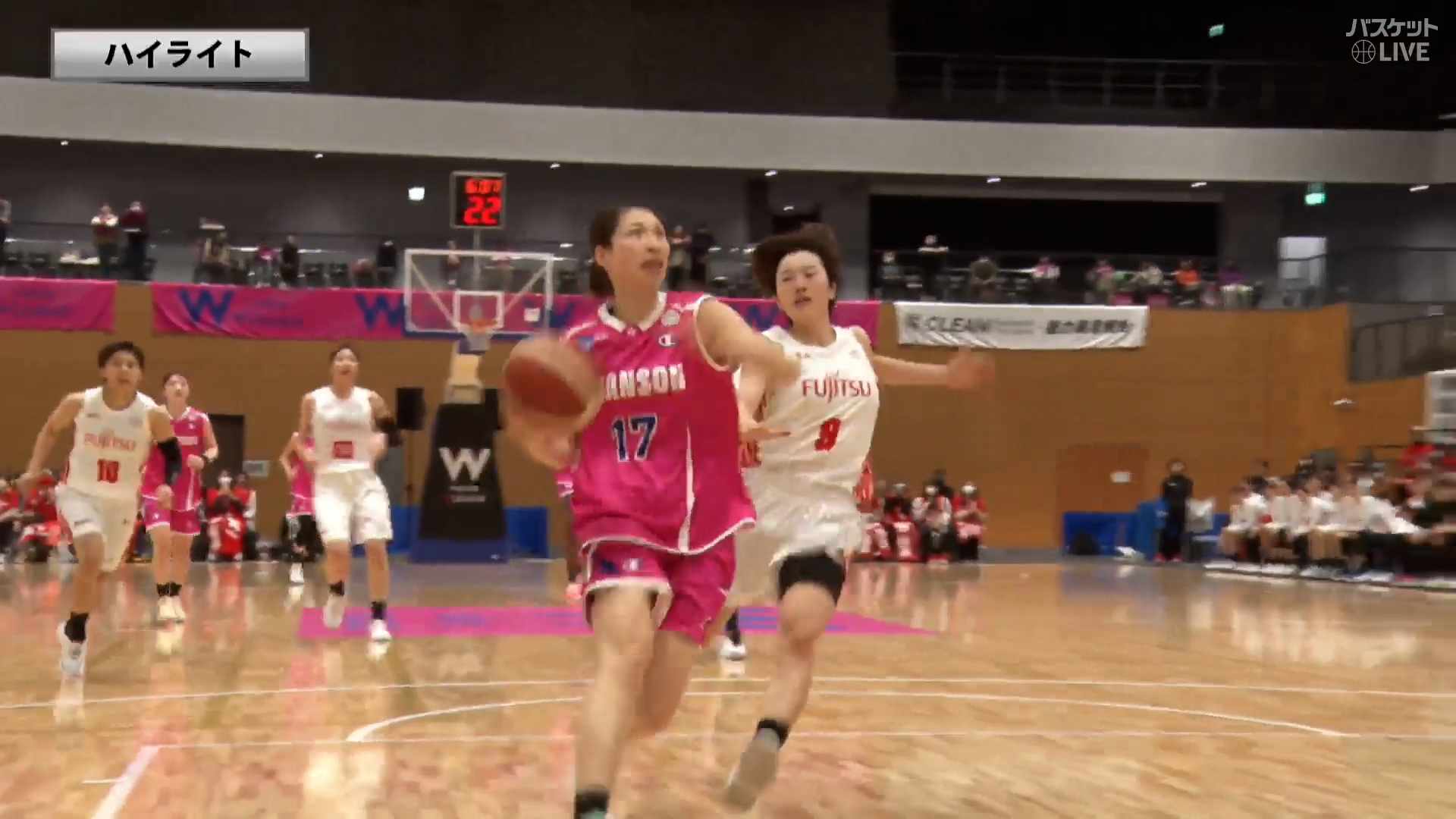 【ハイライト】3/1 シャンソン vs 富士通（大樹生命 Wリーグ 2024-25 第13週）