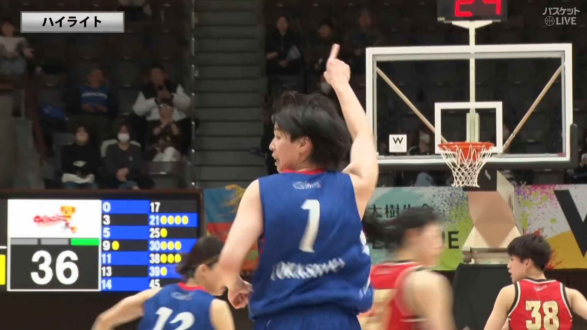 【ハイライト】03/16 アイシン vs 三菱電機（ディビジョン入替戦）