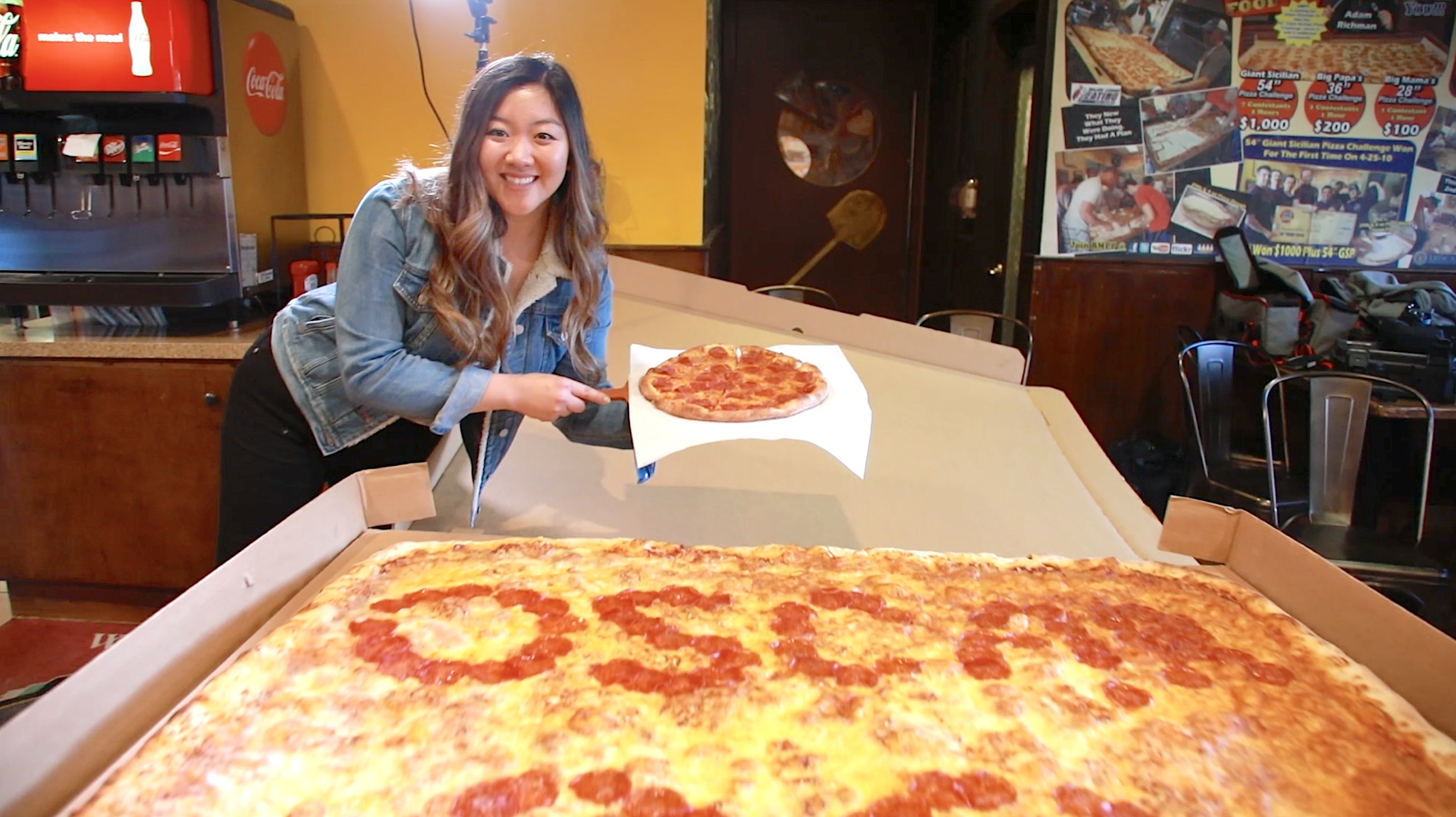 ギネス記録 50人前の巨大ピザ その作り方の裏側に潜入 Buzzfeed Japan Yahoo Japan