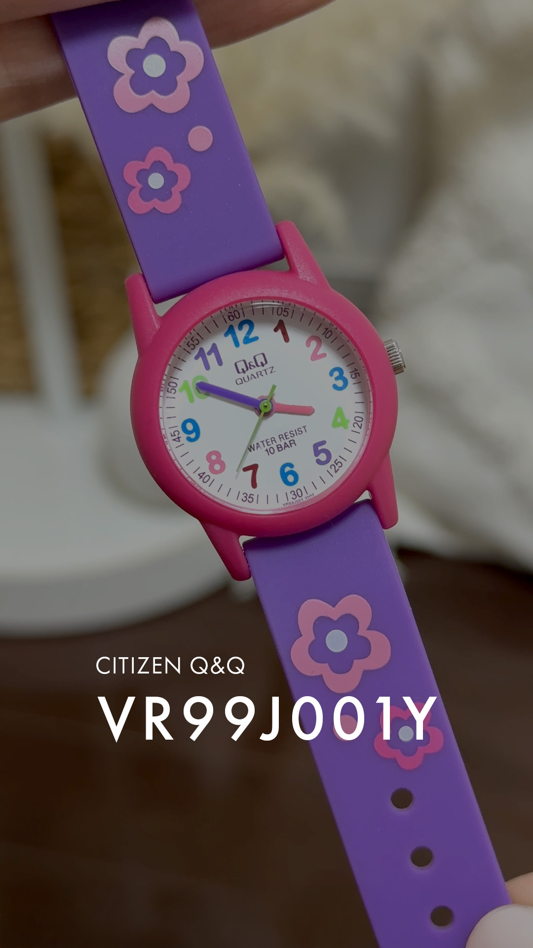 Q&Q 並行輸入品 日本未発売 CITIZEN シチズン VR99J010Y 腕時計