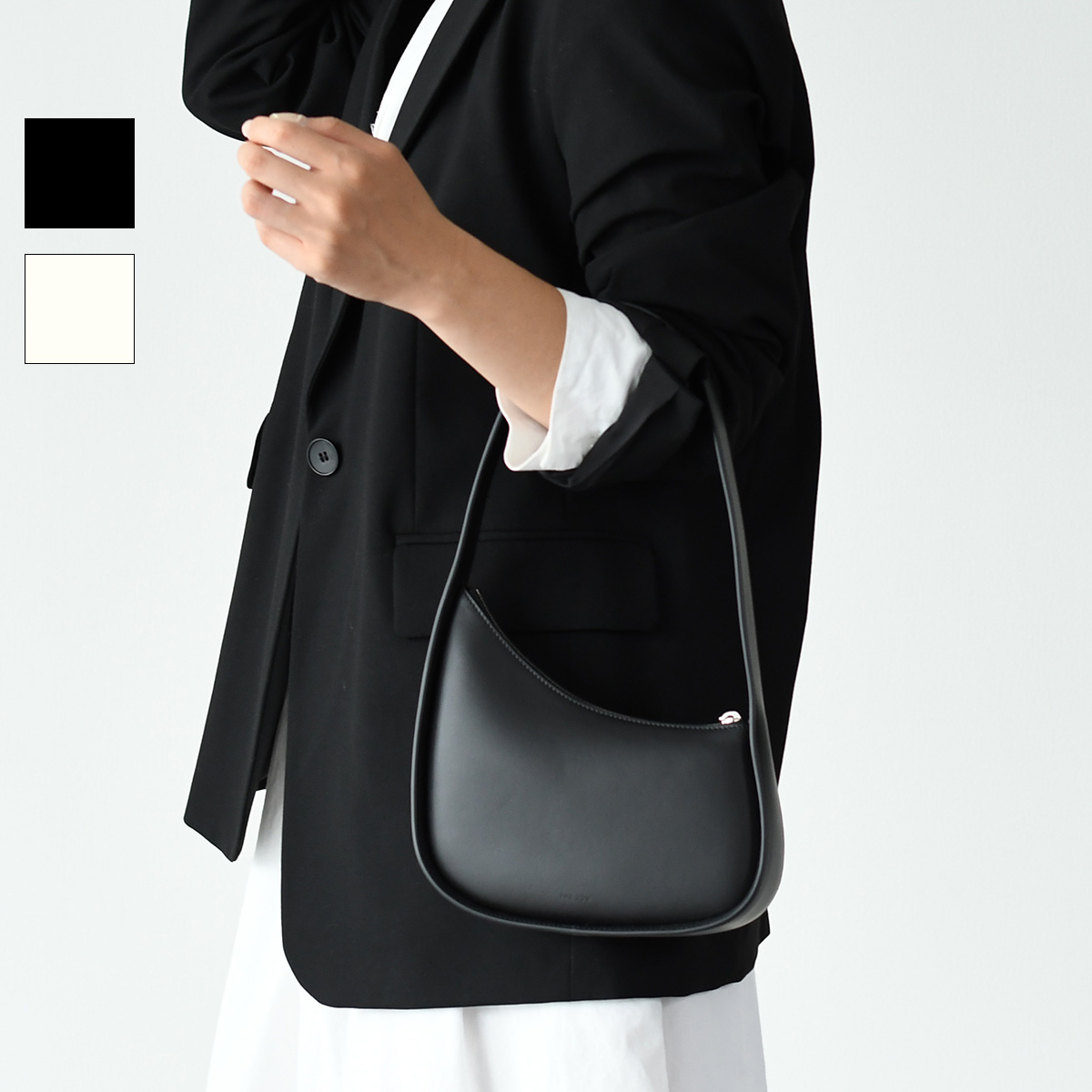THE ROW ザ ロウ バッグ ハーフムーン Half Moon レザー