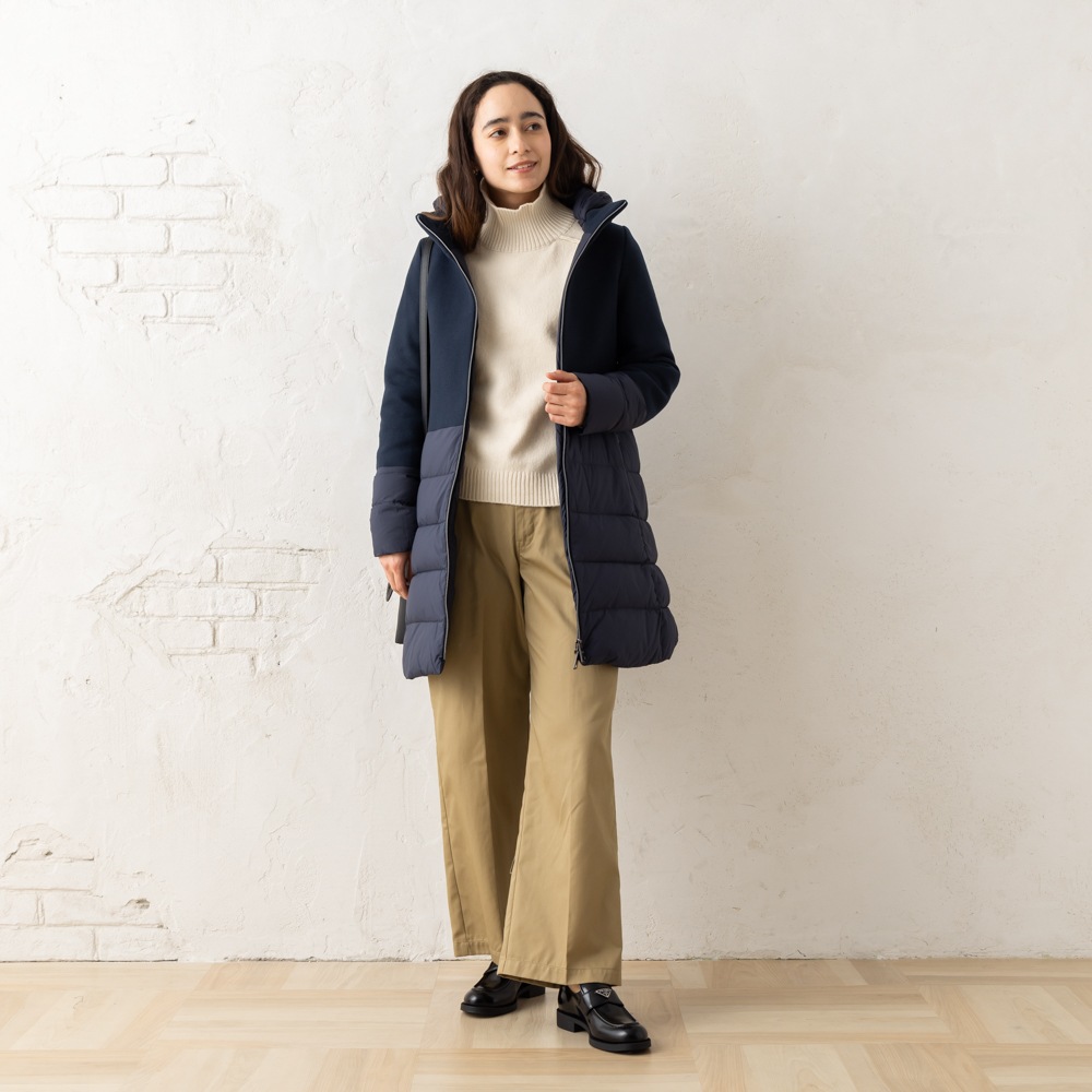 美品ꕥヘルノ ゴアテックス ダウンコート ロング レディース 40 ネイビー ヘルノ ダウン レディース ネイビーのおすすめ人気商品一覧 通販