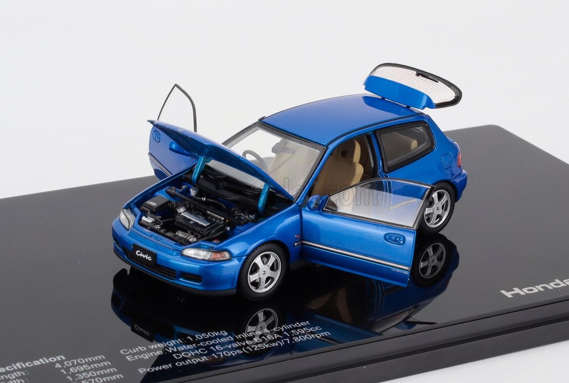 ホンダ ミニカー 1/43 シビック LCD-MODEL HONDA CIVIC SIR II