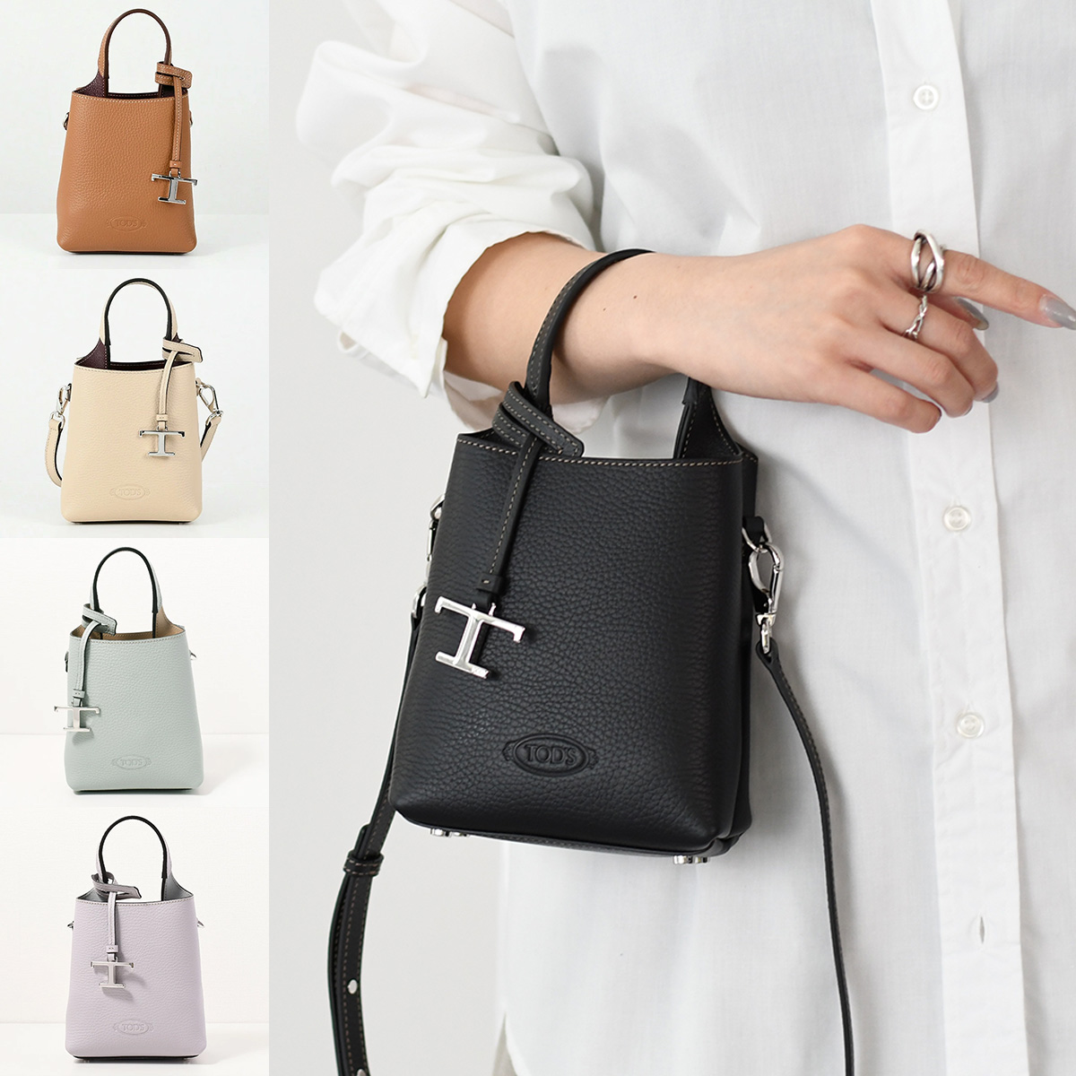 TOD'S トッズ バッグ BAG レザーマイクロバッグ 鞄