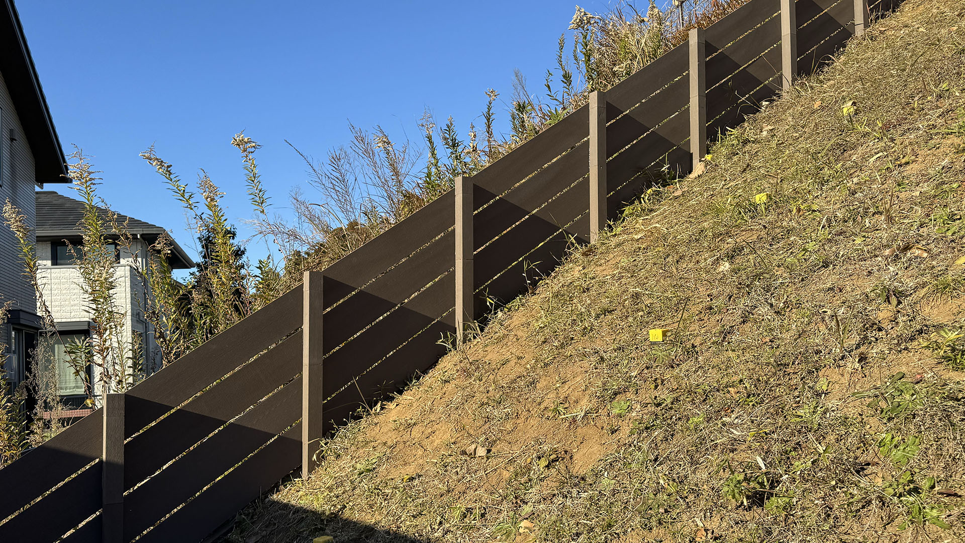 ボーダーフェンス 板材 1200 長さ1172x85x厚み22mm 目隠しフェンス DIY アイウッド 人工木 樹脂製 色あせない 腐らない シロアリ防止 | igarden | 08