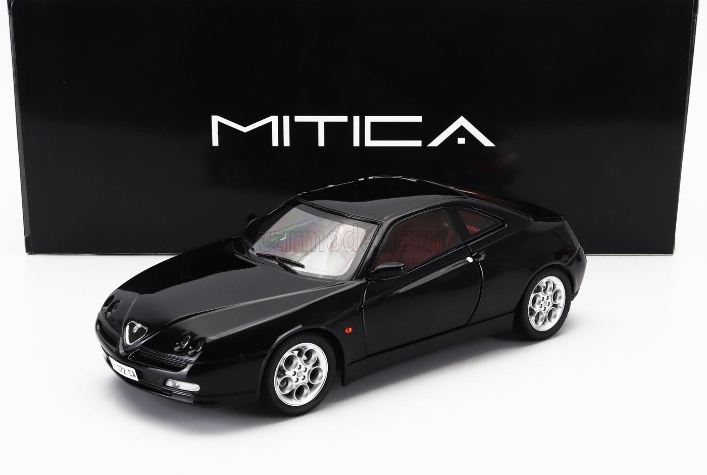 1/18 アルファロメオ GTV 3.0 V6 24V 1998 ブラック アルファロメオ ミニカー 1/18 GTV MITICA-DIECAST ALFA ROMEO