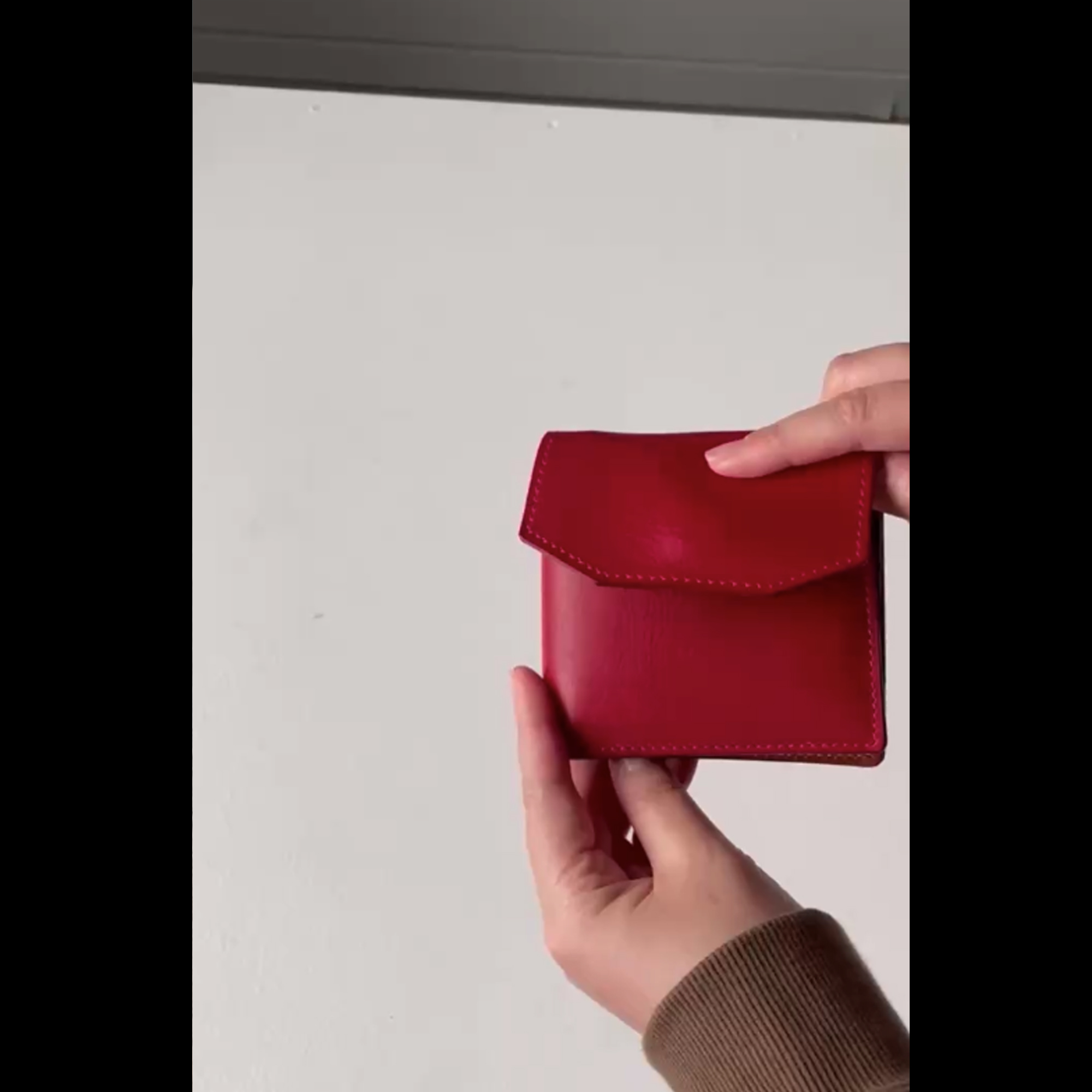 フライターグ 折り財布 長財布 ウォレット ピンク シルバー