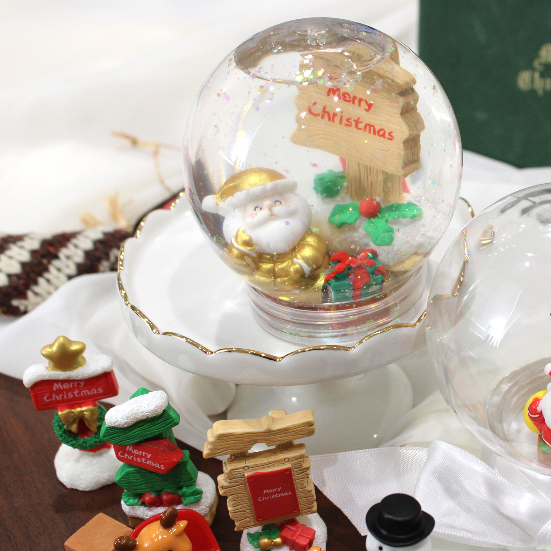 MY mama 単品 スノー ドーム 容器 おしゃれ 全5種 □ ワークショップ