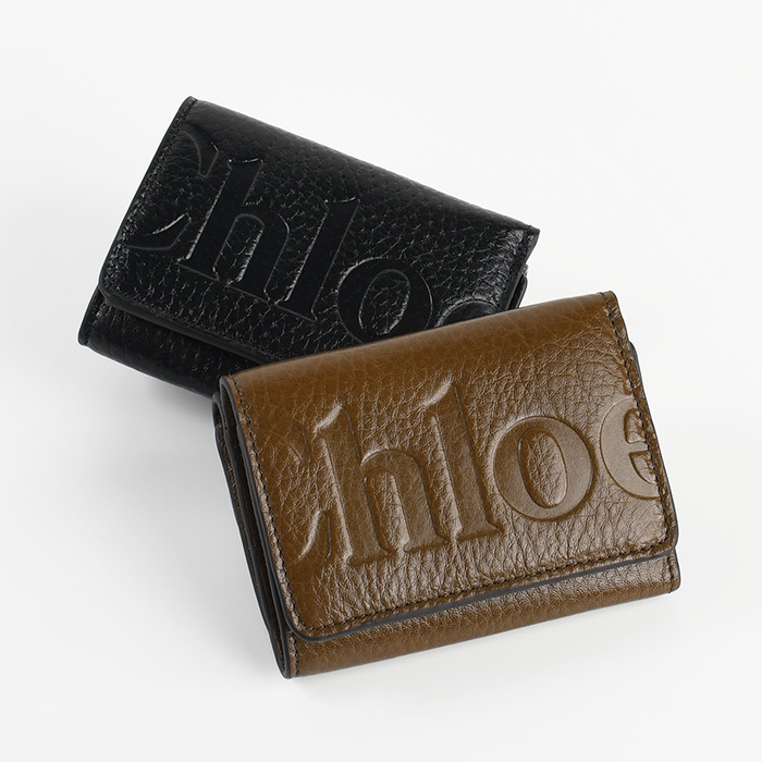 Chloe CHLOE クロエ 財布 ウォレット BIKIE バイキー ミニ 三