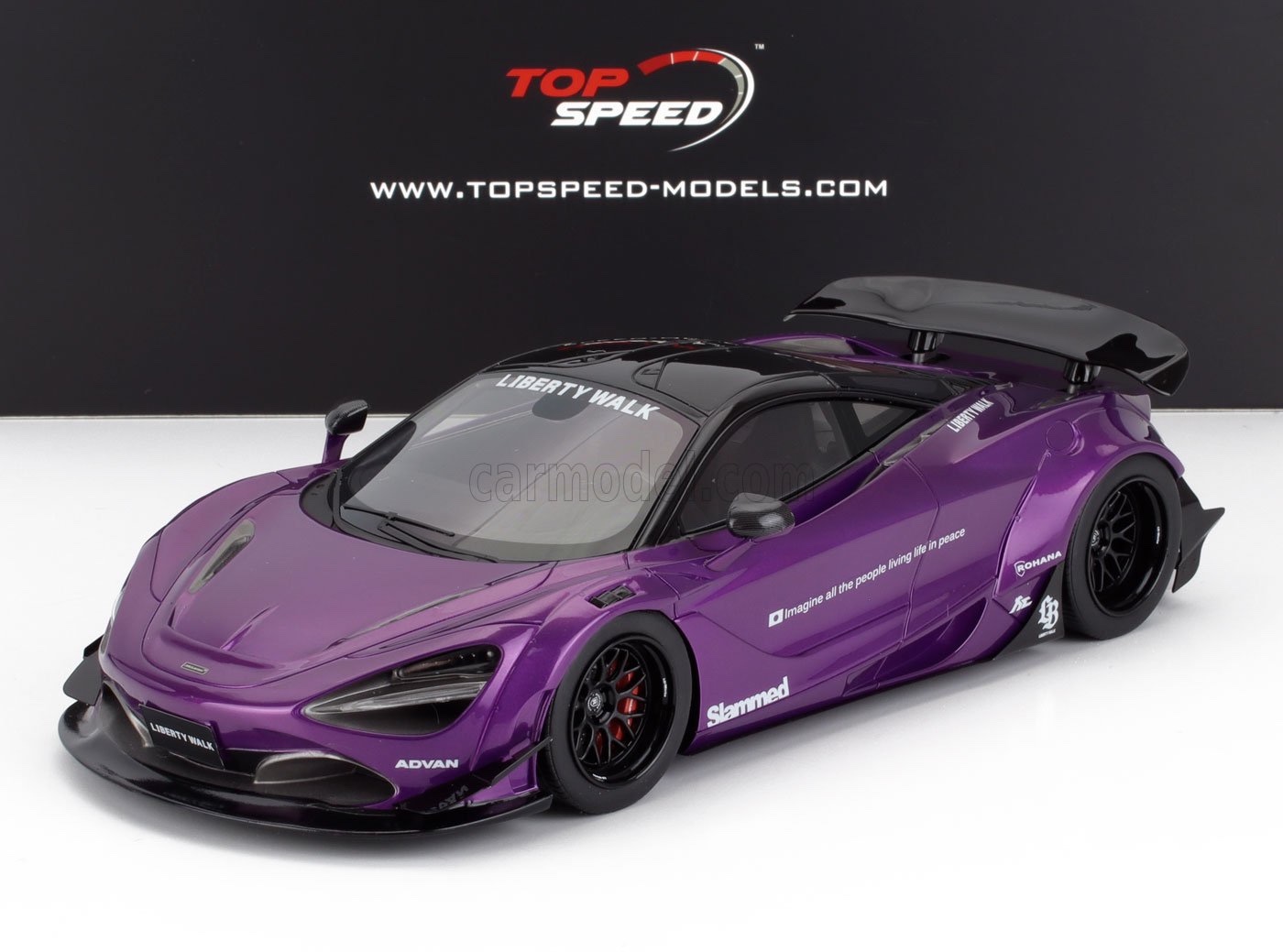ミニカー 1/18 マクラーレン 720S TRUESCALE McLAREN LB WORKS