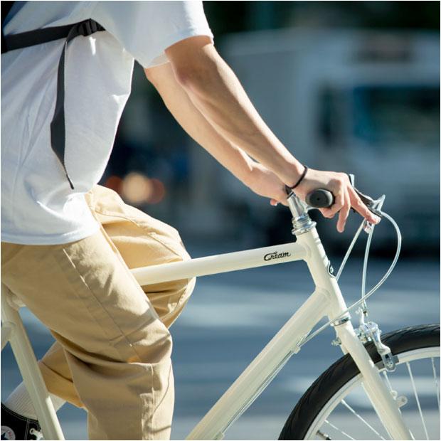あさひ（自転車） 「西日本限定」「クリーム」Cream Cross