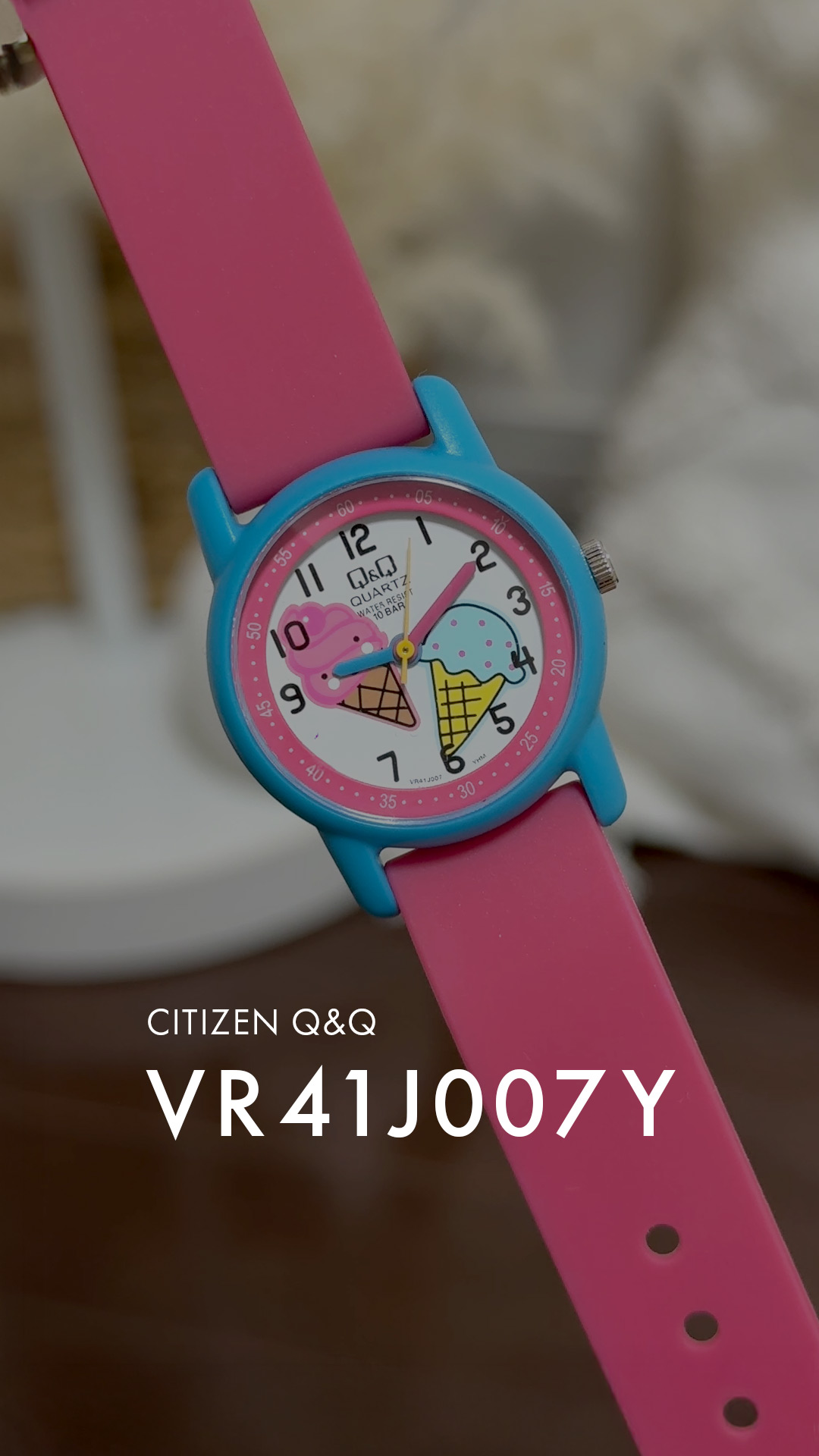 Q&Q 並行輸入品 日本未発売 CITIZEN KIDS シチズン VR41J 腕時計