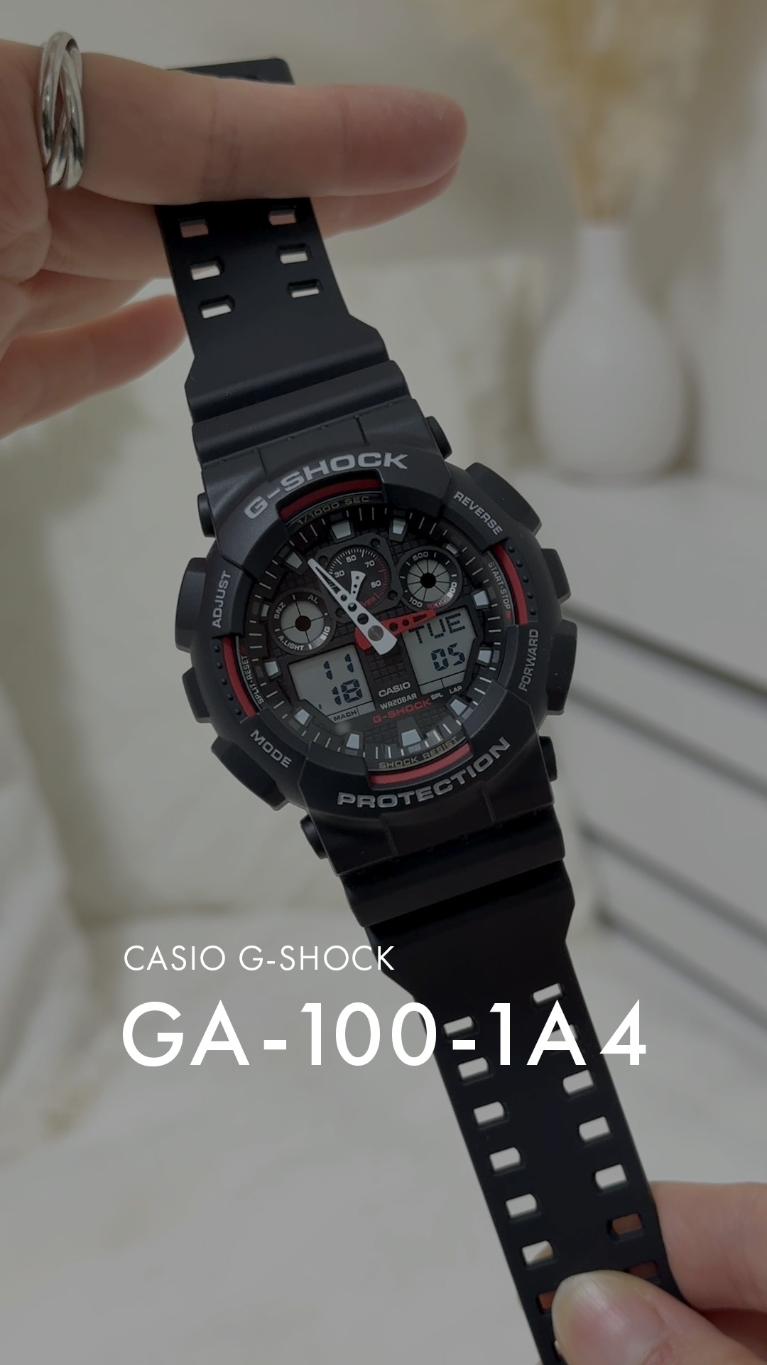 G-SHOCK 並行輸入品 10年保証 CASIO カシオ Gショック GA-100-1A4