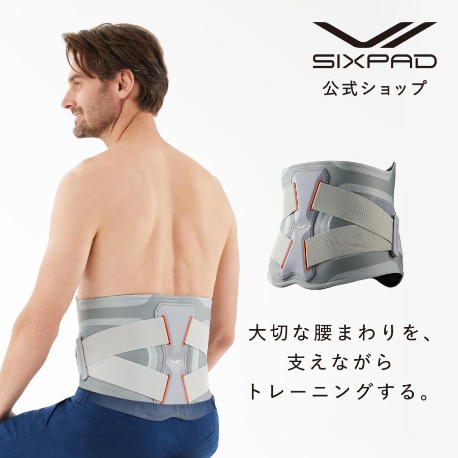 SIXPAD メディカルコア Lサイズ コントローラー付き SIXPAD ○SIXPADから腰専用○ 公式ストア 専用コントローラー付