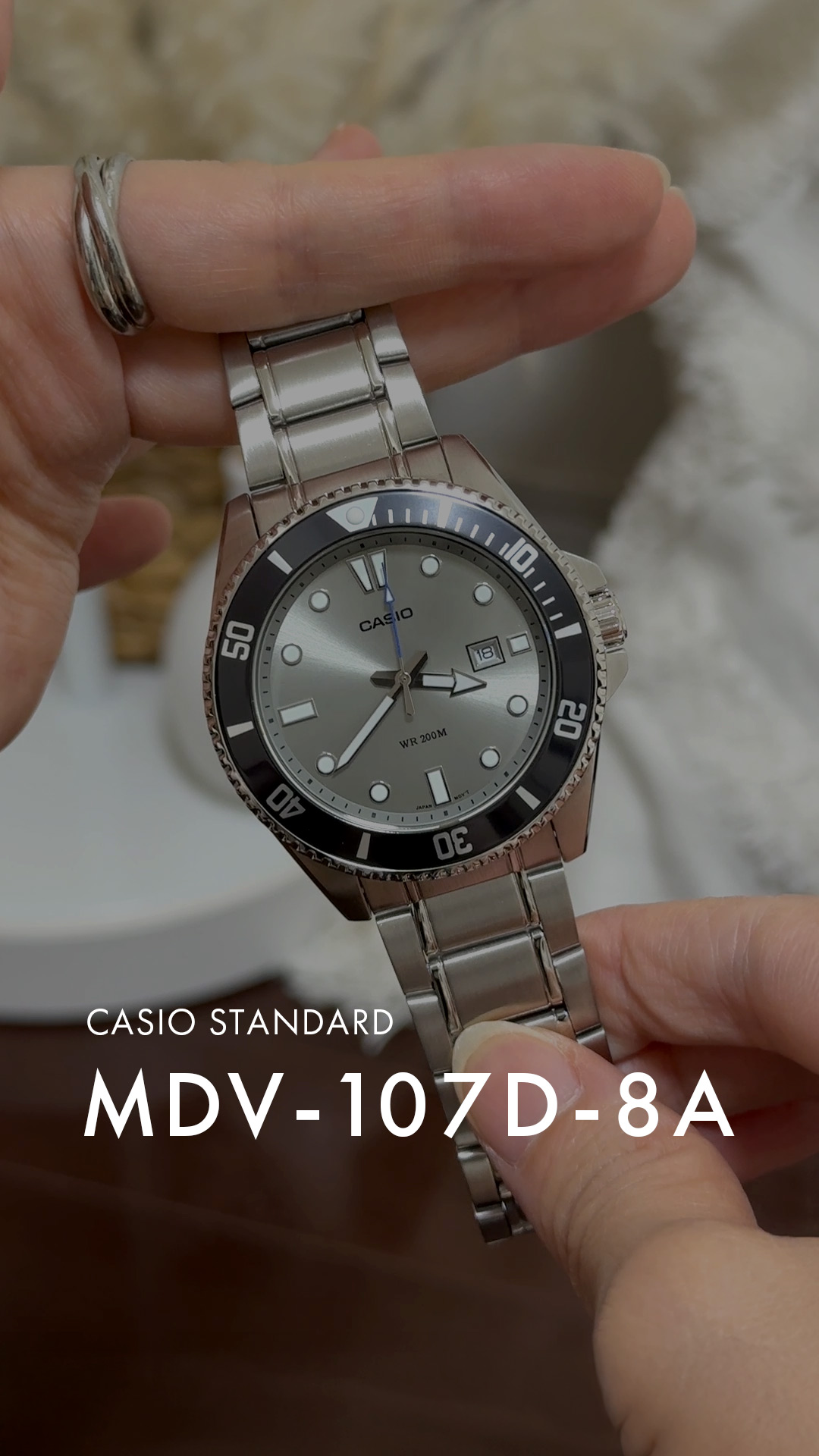 スタンダード（CASIO） 並行輸入品 10年保証 日本未発売 CASIO