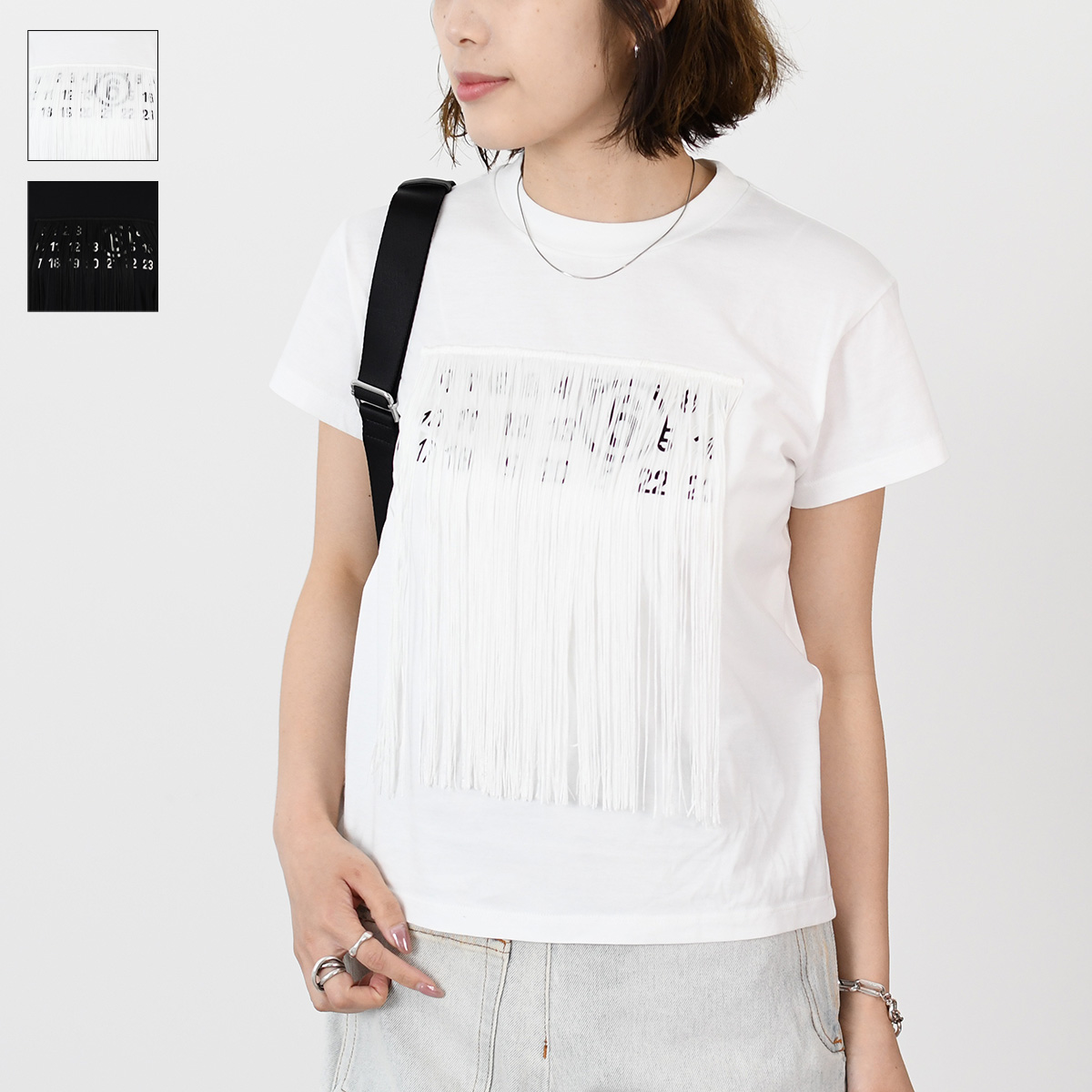 MM6 変形カットソー MM6 MAISON MARGIELA エムエムシックス メゾン マルジェラ